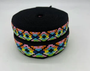 New Ethnic Style Patterned Woven Fabric Cotton Jacquard Polyester Woven Fabric Sofa and Clothing Bag