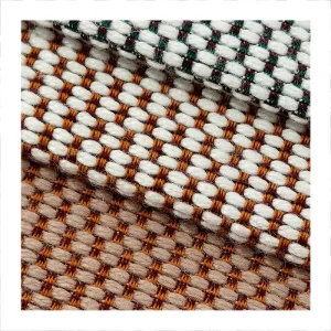 New High End Polyester Acrylic Wool Yarn Dyed Woven Heavyweight Stretch Fabric for Furniture Leisure Sofa Office Upholstery