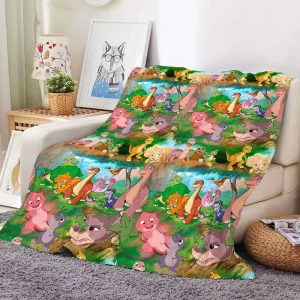 New High Quality Cartoon Anime Fleece Flannel Blanket Sofa Couch Throw Car Travel Blankets for Boys Kids Student Nap