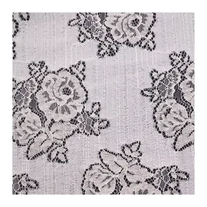 New High Quality Lightweight Cotton Multi-Color Rayon Jacquard Knitted Nylon Lace Fabric for Women’s Clothing