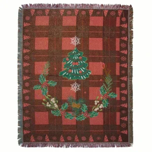 New Ideas Customizable Cotton Polyester Tapestry Jacquard Woven Throw Blanket Four Seasons Use Foldable Portable Latest