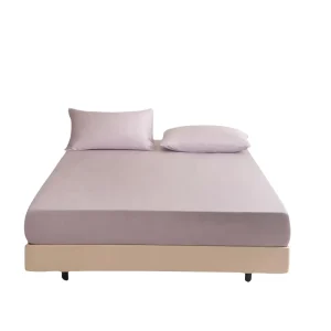 New Luxury Lyocell Fiber Bed Cover Set Minimalist Fitted Sheet Mattress Protector Pad