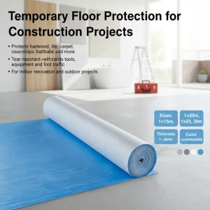 New Material Event Setup and Temporary Floor Protection for House Decor DIY Floor Covers