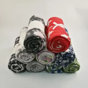 New Models Double Layer Thick Sherpa Raschel Blanket Nature Flannel Fleece Throw Printed Plush Blanket