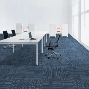 New Modular Comfortable Floor Carpet Office Commercial 100% Polypropylene Carpet Tile with PVC Backing