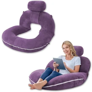 New Reading Pillow Pregnant Woman Bed Rest With Headrest Reading Pillow for Gaming