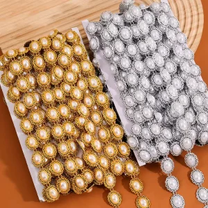 New Rhinestone Trimming Eco Friendly 2cm Beads for Clothing Bags Shoes Garment Hat Home Textile Accessories Decoration