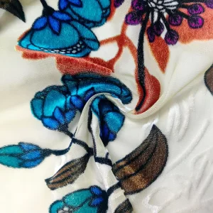 New Special Design Luxury Velvet Fabric 30% Nylon 70% Rayon Velvet Jacquard Fabric for Clothing Dresses