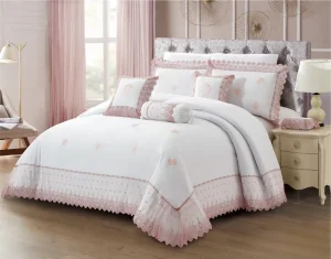 New Style Custom Comfortable Pillowcase Bedding Microfiber Bed Cover Set Home Textile Modern Multi Pieces Kits