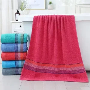 New Style Disposable Woven Bath Towel High Quality Cotton Turkish Bath Beach Sports Towel Thick Customizable Bright