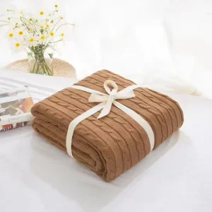 New Style Soft Cotton Blanket 100%cotton