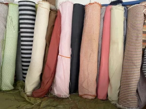 New Type Flat Paper Yarn Woven Textile Moisture Proof Fabric Breathable Porous Craft Paper Woven Fabric