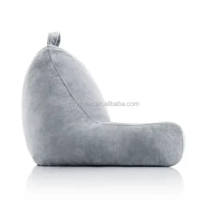 New Ultra Plush Brushed Shredded Foam Bed Rest Reading Pillow