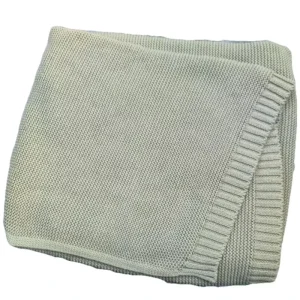 Newborn Baby Knit Solid Color Lace Blanket Luxury Soft Cotton Warm Cozy Cuddle Stroller Crib Blanket for Newborn Infants