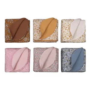 Newborn Comfortable 100% Cotton Baby Double Layer Muslin Swaddle Soft Breathable Eco friendly Four Seasons Infant Toddler
