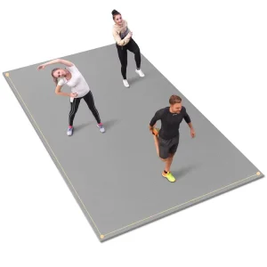 Newly Designed Rubber Mats Gym Flooring Waterproof Top Gym Rubber Floor Mat Tear Resistant Mesh Rubber Gym Mat for Yoga Fitness