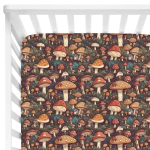 No Moq Custom Blanket Soft Milk Silk Fabric Double Sided Blanket Mushroom Prints Thin Blanket