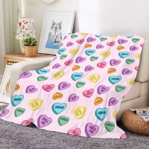 No Moq Free Custom Labels Prints Fleece Flannel Throw Blanket Soft Plush Birthday Valentines Day Gifts Fleeced Blankets