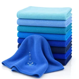 No Streak No Lint Microfiber Car Wash Cloth Auto Detailing Cleaning Towel 40x40cm 30x30cm