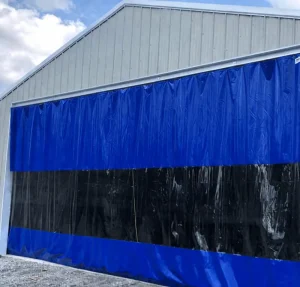 Noise Reduction PVC Curtain Sound Barrier PVC Curtain Industrial Curtain Dust Control Curtain