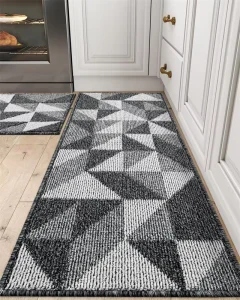 Non Skid Machine Washable Kitchen Runner Rugs Resist Dirt Absorbent Kitchen Rugs and Mats Manufacturer