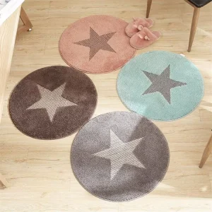 Non Slip Absorbent Bathroom Rug Small Rugs Floor Mat Bedroom Carpet Easy to Clean Kids Play Mats