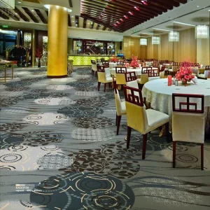 Non Slip Anti Bacteria Luxury Hotel Carpet Jacquard Washable Anti Static Eco Friendly Modern Carpet for Banquet Halls