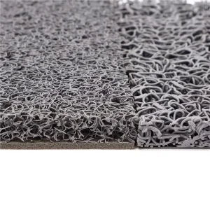Non Slip Anti Fatigue Outdoor Indoor Personalized PVC Coil Carpets Custom Logo Welcome Embossed Entrance Front Door Mats Home