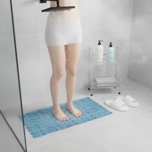 Non Slip Bath Mat PVC Suction Cup in Stock Fast Shipping Hotel Bathtub Shower Kitchen Swimming Pool Custom Packaging Home Product