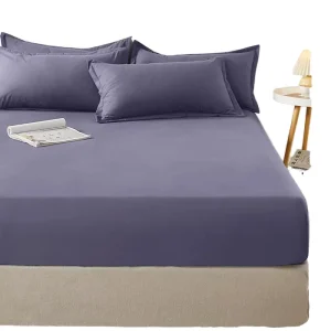 Non-Slip Cotton Mattress Cover Simmons Fitted Sheet Elastic Protective Bed Cover Bedspreads Coverlets 300tc Washable Home