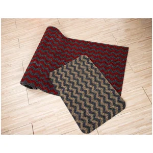 Non Slip Doormat Hard Fiber Outdoor Floor Carpet Dirt Trapper Welcome Door Mat