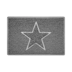 Non Slip Doormat PVC Coil Outdoor Indoor Entrance Floor Carpet Custom Logo Embossed Welcome Front Door Floor Mats