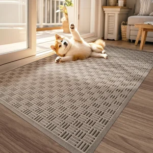 Non Slip Entrance Doormat Door Floor Mat for Home Heavy Duty Rubber Entrance Mat Home Mats for Kitchen and Bathroom