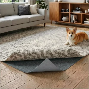 Non Slip Felt Carpet Pad Protector Floor Prevent Scratching Tile Protector Cut Into Any Shape