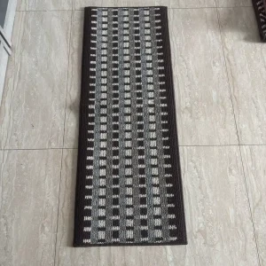 Non Slip Hallway Runner Rug Washable Stain Resistant Canvas Backing for Bedroom Corridor