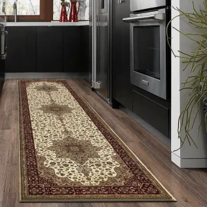 Non Slip Modern Washable Cushioned Tufted PET Friendly Polyester Loop Cut Pile Hallway Runner Rug Living Room Bedroom Carpet