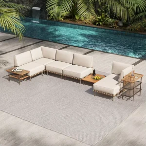 Non Slip PP Woven Carpet for Outdoor Patio and Balcony Reversible Quick Dry
