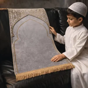 Non-Slip Polyester Luxury Home Daily Worship Muslim Prayer Mat
