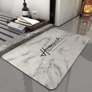 Non Slip Quick Drying Foot Pad Floor Mat Bath Mat for Bathroom Entrance Doormat Floor Mat