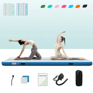 Non Slip Surface Inflatable Air Track Mat High Resilience Tumble Floor for Martial Arts Tricking