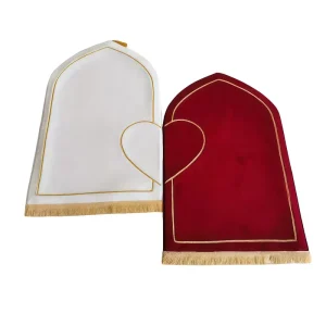 Non-Slip Washable Flannel Padded Travel Premium Products Islamic Prayer Rug