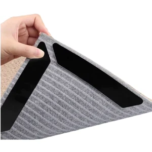 Non Slip Washable Rug Pad Gripper Furniture Pads with Frame Easy to Clean Carpet Rug Gripper
