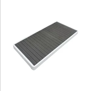 Non-Slip Waterproof Floor Mat for Bathtub Hollow Drainage Design Quick Drying Eco-Friendly Material