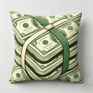 Non allergenic Fiberfill Short Plush Pillows Funny Small Pillow Size 45*45cm Custom Logo Pillow Cover Cushion Case