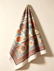 Non fading Printed Microfiber Beach Towel Custom OEM Long Service Life Beach Towel