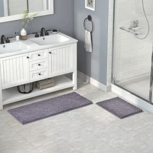 Non-shedding Chenille Bath Mat