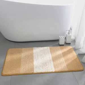 Non slip Bath Tub Mat extra Large Soft Shaggy Bathroom Rug Water Absorbent Toilet Pedestal Mats Quick Drying Bath Mat