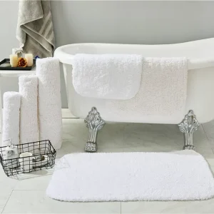 Non-slip Bathroom Mat Floor Towel Mat Plain Similar Terry Carpet