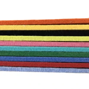 Non-woven Fabric Colorful Polyester Felt Fabric for Bag Industry