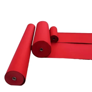 Nonwoven Felt Red Carpet Felt Carpet Padding Fabric Party Event Exhibition Hotel Office Gallery Seminar Durable Floor Mat